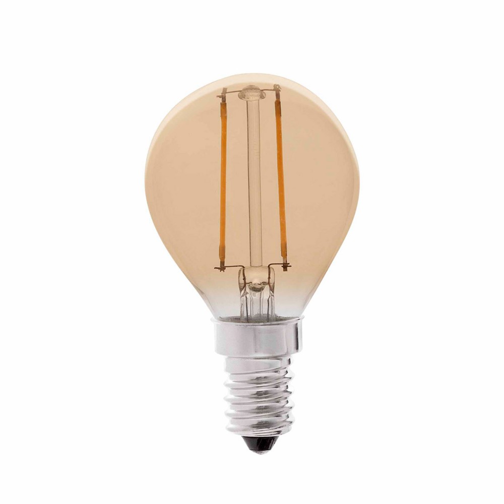 Faro G45 E14 Led 2W Filamento Ambar 2200K 17413