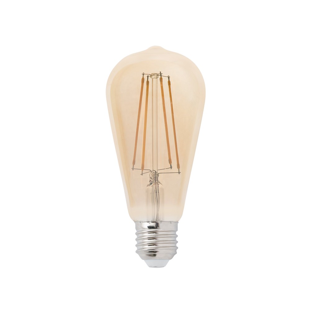 Faro Pebetero Filamento Ambar Led E27 4W 2200K 400Lm 17428