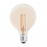 Faro Globo Filamento Ambar Led E27 4W 2200K 400Lm Ø95 17429
