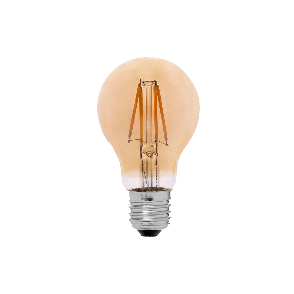 Faro Estandar Filamento Ambar Dimable E27 Led 5W 2200K 17432