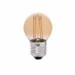 Faro G45 E27 Led 4W Filamento Ambar Dimable 2200K 17493