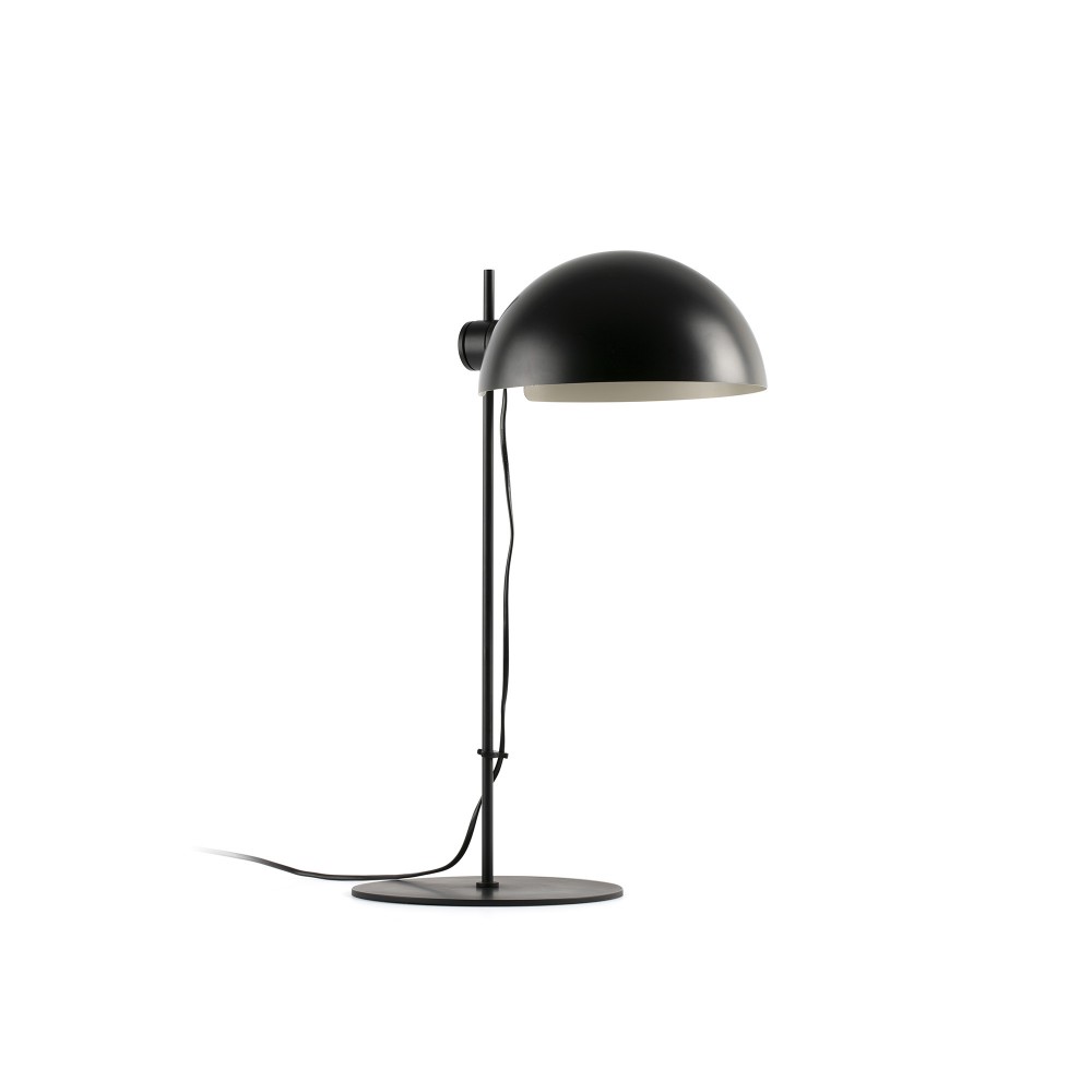 Faro Dominica Sobremesa  Pantalla Negra 1xe27