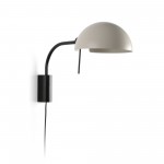 Faro Dominica Aplique Brazo De Pared Negro 20042-122