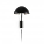 Faro Dominica Aplique Brazo De Pared Negro 20042-123