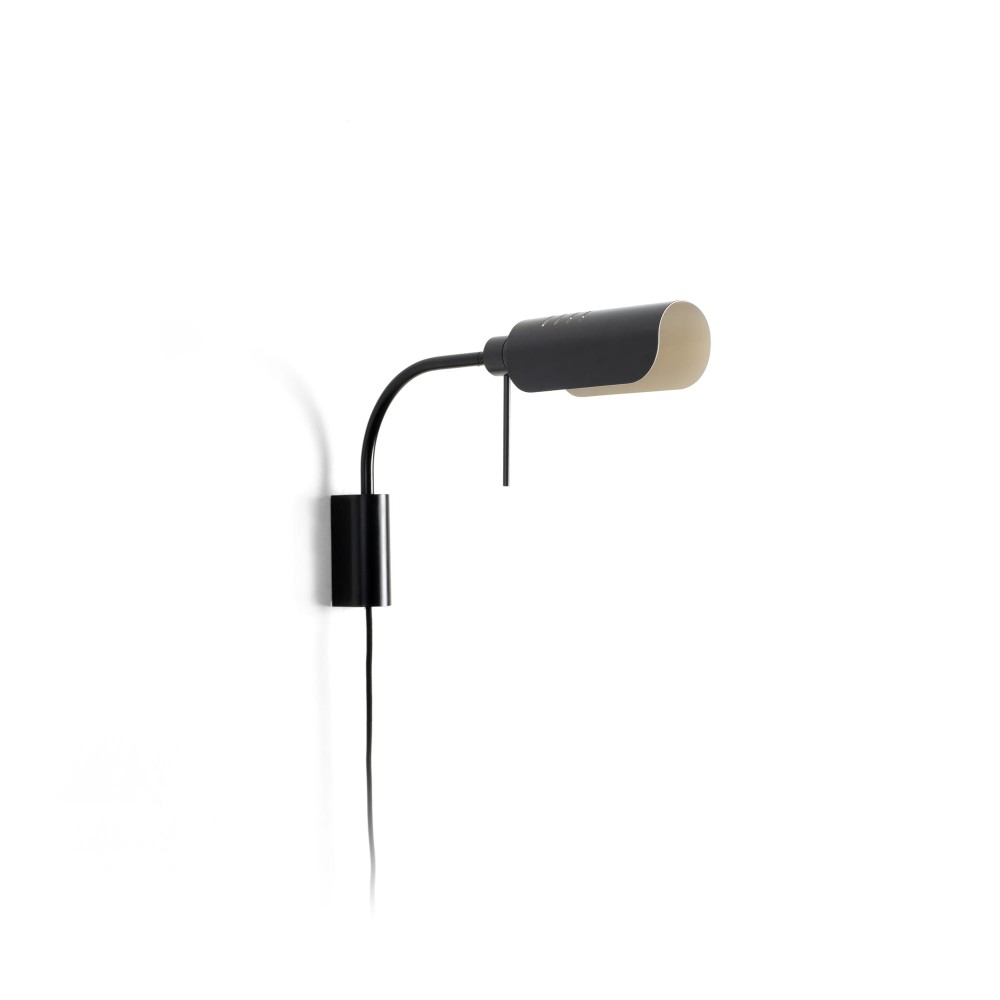 Faro Martinica S Aplique Brazo De Pared Negro 20042-133