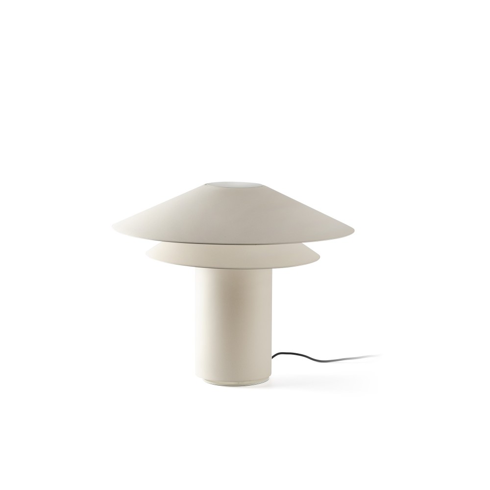 Faro Shan Sobremesa Beige 1xe27