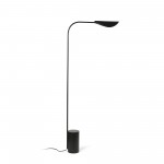 Faro Liggera Pie De Salón Negro 1xg9