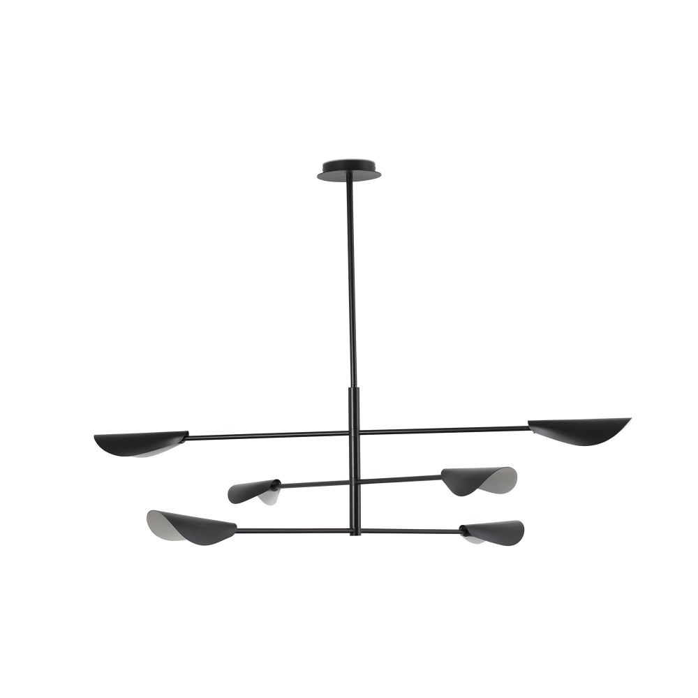 Faro Liggera Colgante Negro 6xg9
