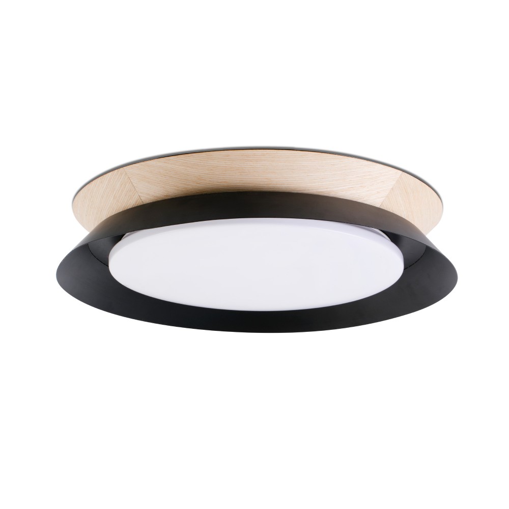 Faro Tender Plafon Negro Led 24W 3000K 20094