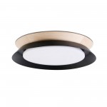 Faro Tender Plafon Negro Led 24W 3000K 20094