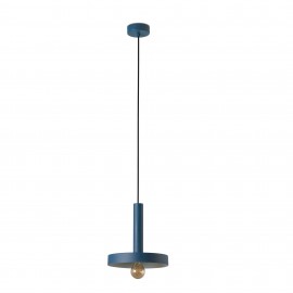 Faro Whizz Colgante Azul/blanco Mate 1xe27