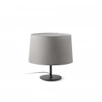 Faro Windsor Sobremesa Negra-Gris 20225-130
