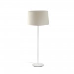 Faro Windsor Lampara De Pie Blanca-Lino 20228-152