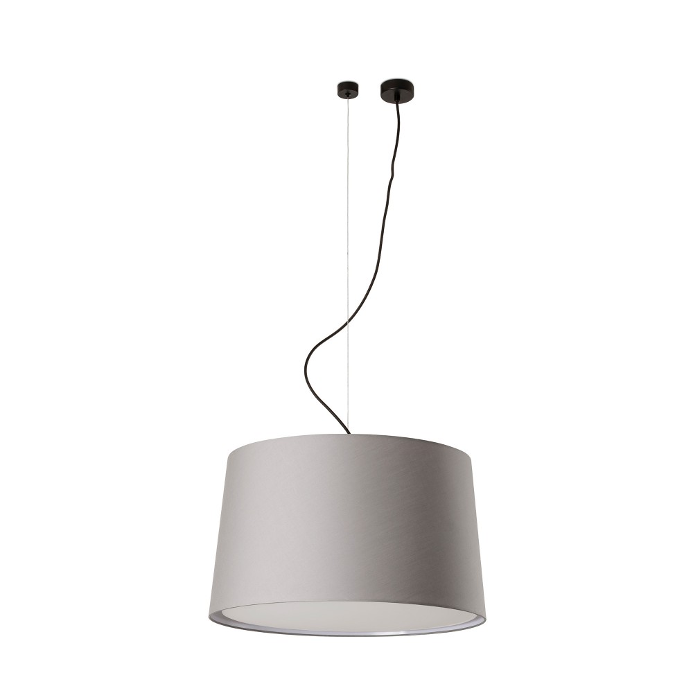 Faro Windsor Colgante Desplazado Negra-Gris 20231-132