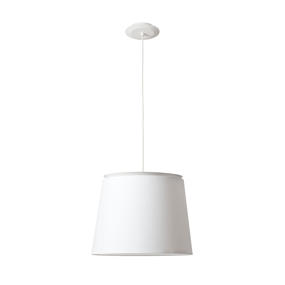 Faro Savoy Colgante Blanco Pantalla Blanca 20308-89