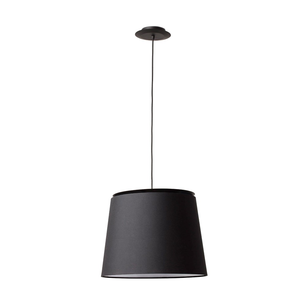 Faro Savoy Colgante Negro Pantalla Negra 20309-90
