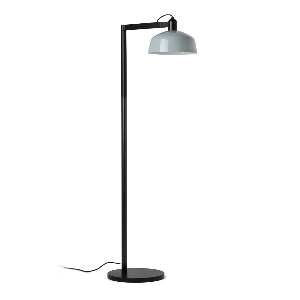 Faro Tatawin Lampara Metal De Pie Azul Gris Aceo 20336-147
