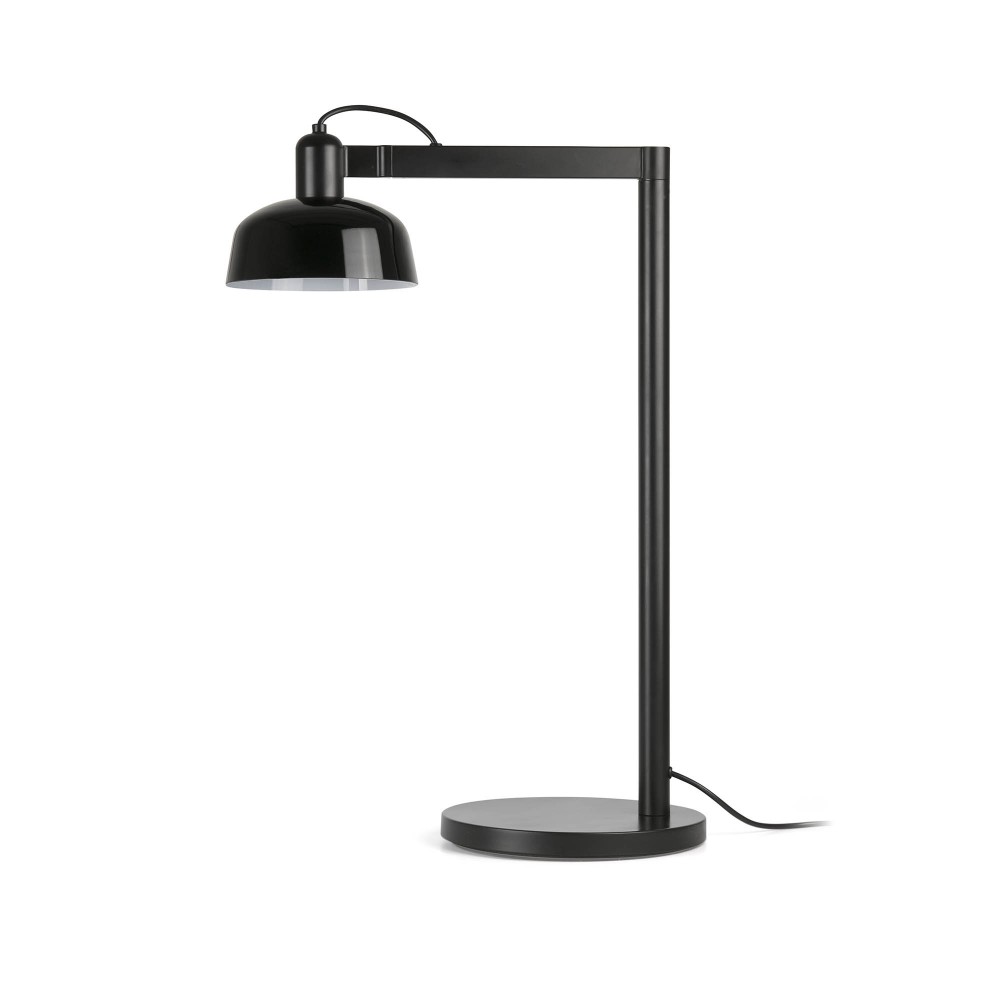 Faro Tatawin Sobremesa Pantalla Negra 1xe27