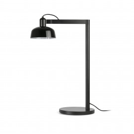 Faro Tatawin Sobremesa Pantalla Negra 1xe27