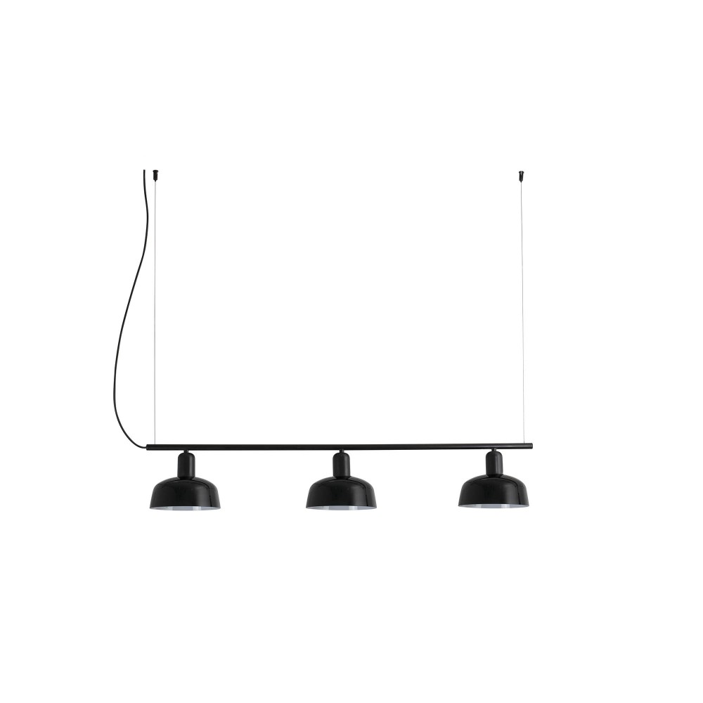 Faro Tatawin Colgante Lineal Pantalla S Negra3xe27