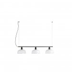 Faro Tatawin Colgante Lineal Pantalla M Blanca 3xe27