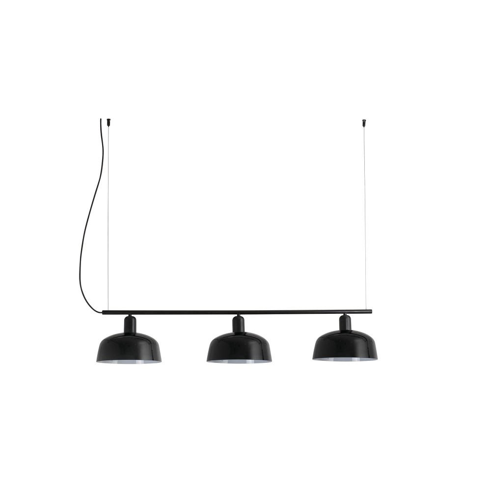 Faro Tatawin Colgante Lineal Pantalla M Negra 3xe27
