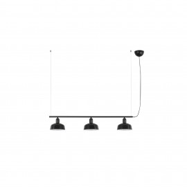 Faro Tatawin S Metal 3L Colgante Negra 20338-141