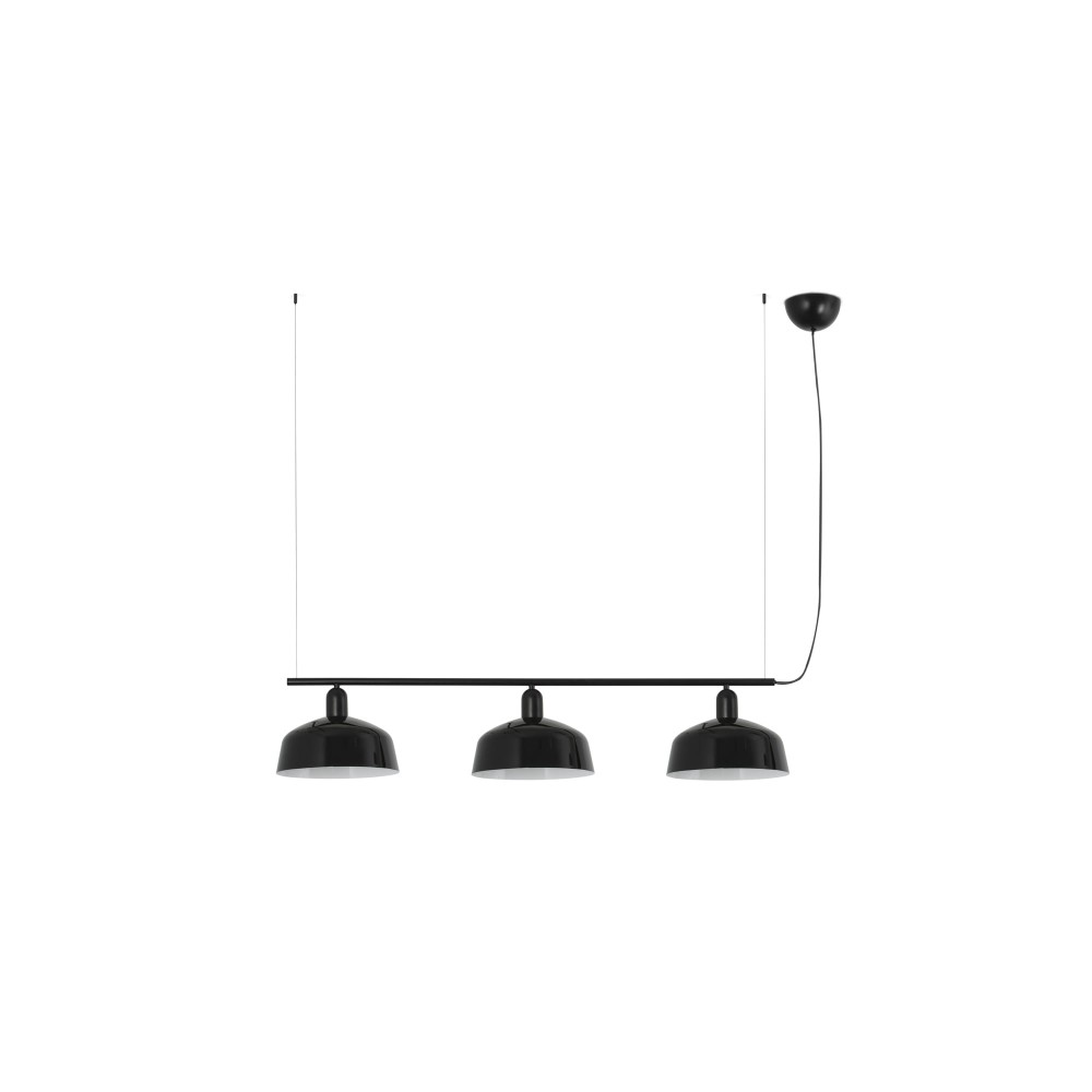 Faro Tatawin M Metal 3L Colgante Negra 20338-146