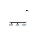 Faro Tatawin M Metal 3L Colgante Azul Gris Aceo 20338-147