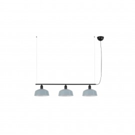 Faro Tatawin M Metal 3L Colgante Azul Gris Aceo 20338-147