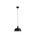 Faro Tatawin Colgante Pantalla M Negra 1xe27