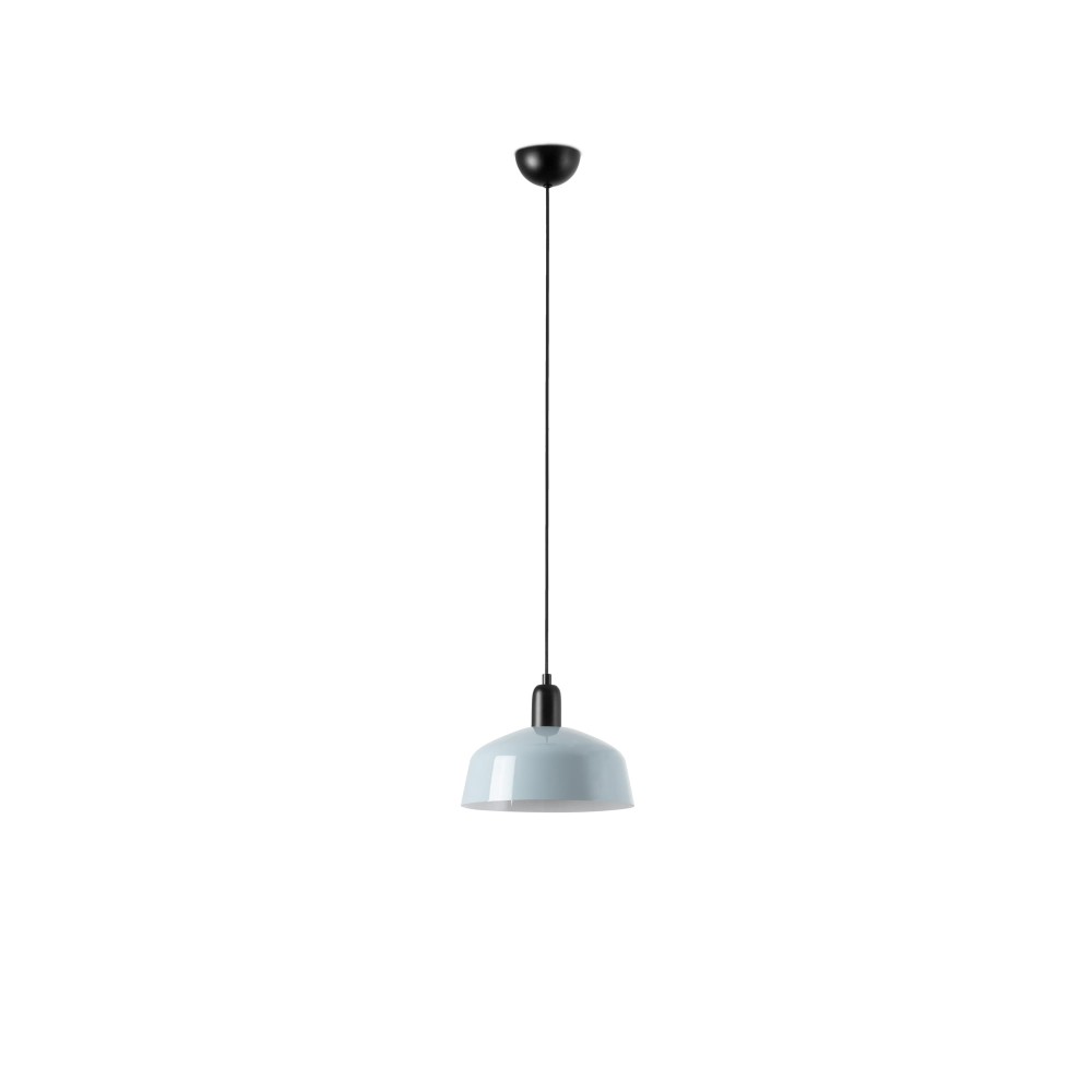 Faro Tatawin M Metal 1L Colgante Azul Gris Aceo 20339-147