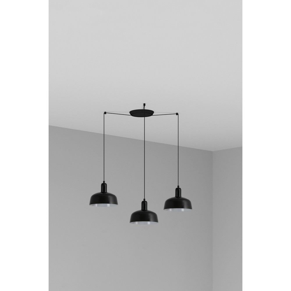 Faro Tatawin Colgante Pantalla S Negra 1xe27 3l
