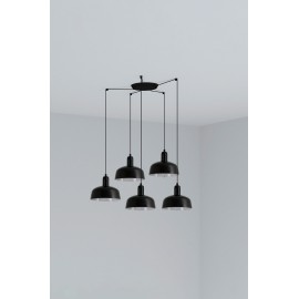 Faro Tatawin Colgante Pantalla S Negra 1xe27 5l