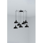 Faro Tatawin Colgante Pantalla S  Negra 1xe27 7l