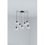 Faro Tatawin S Metal 7L Colgante Blanca 20340-140-7L