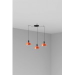 Faro Tatawin S Metal 3L Colgante Naranja Rojizo 20340-143-3L
