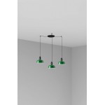 Faro Tatawin S Metal 3L Colgante Verde 20340-144-3L