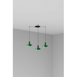 Faro Tatawin S Metal 3L Colgante Verde 20340-144-3L