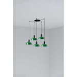 Faro Tatawin S Metal 5L Colgante Verde 20340-144-5L