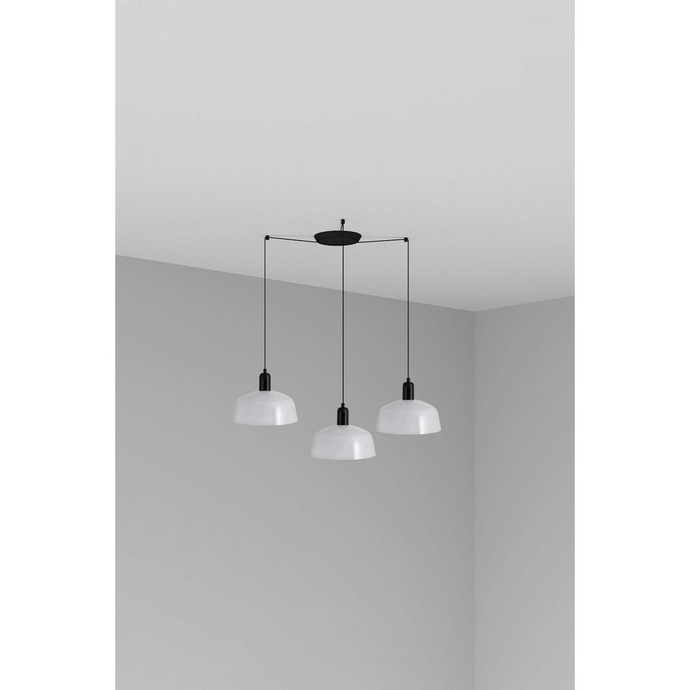 Faro Tatawin M Metal 3L Colgante Blanca 20340-145-3L