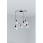 Faro Tatawin M Metal 7L Colgante Blanca 20340-145-7L