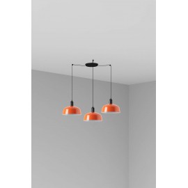 Faro Tatawin M Metal 3L Colgante Naranja Rojizo 20340-148-3L