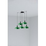 Faro Tatawin M Metal 5L Colgante Verde 20340-149-5L