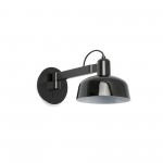 Faro Tatawin Aplique Brazo Pantalla Negra 1xe27