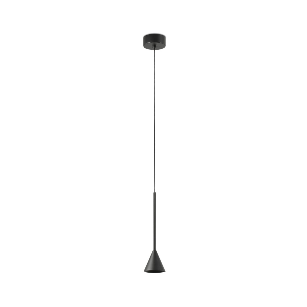 Faro Anna Colgante Negra 22032