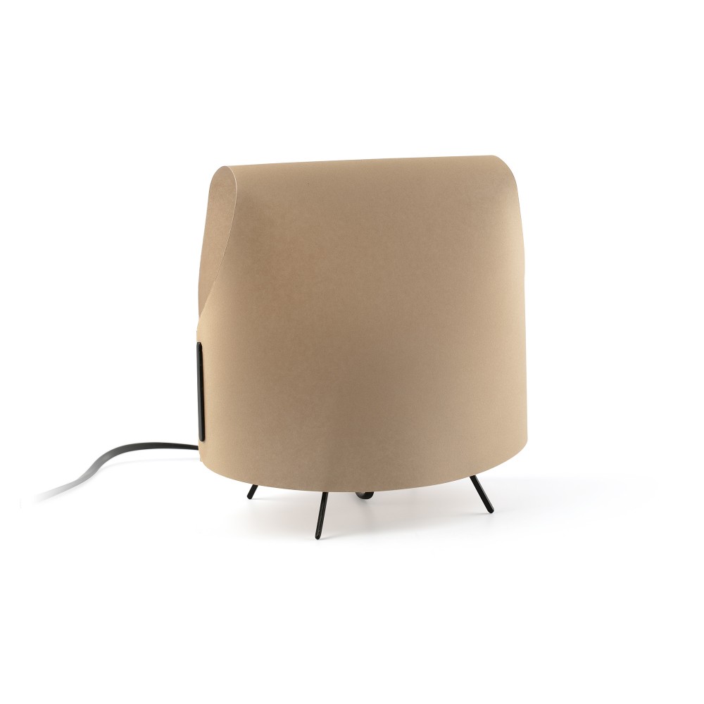 Faro Luang Xs Sobremesa Negro-camel 1xe14