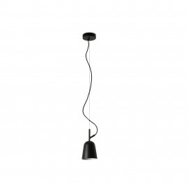 Faro Studio Colgante S Negr0 1xe14