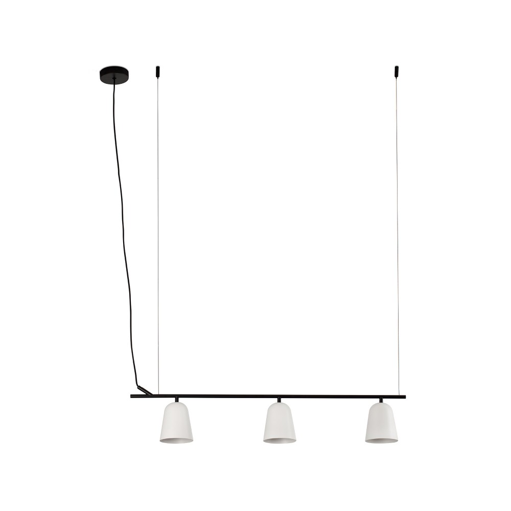 Faro Studio Colgante Lineal Pantalla S Blanco 3xe14