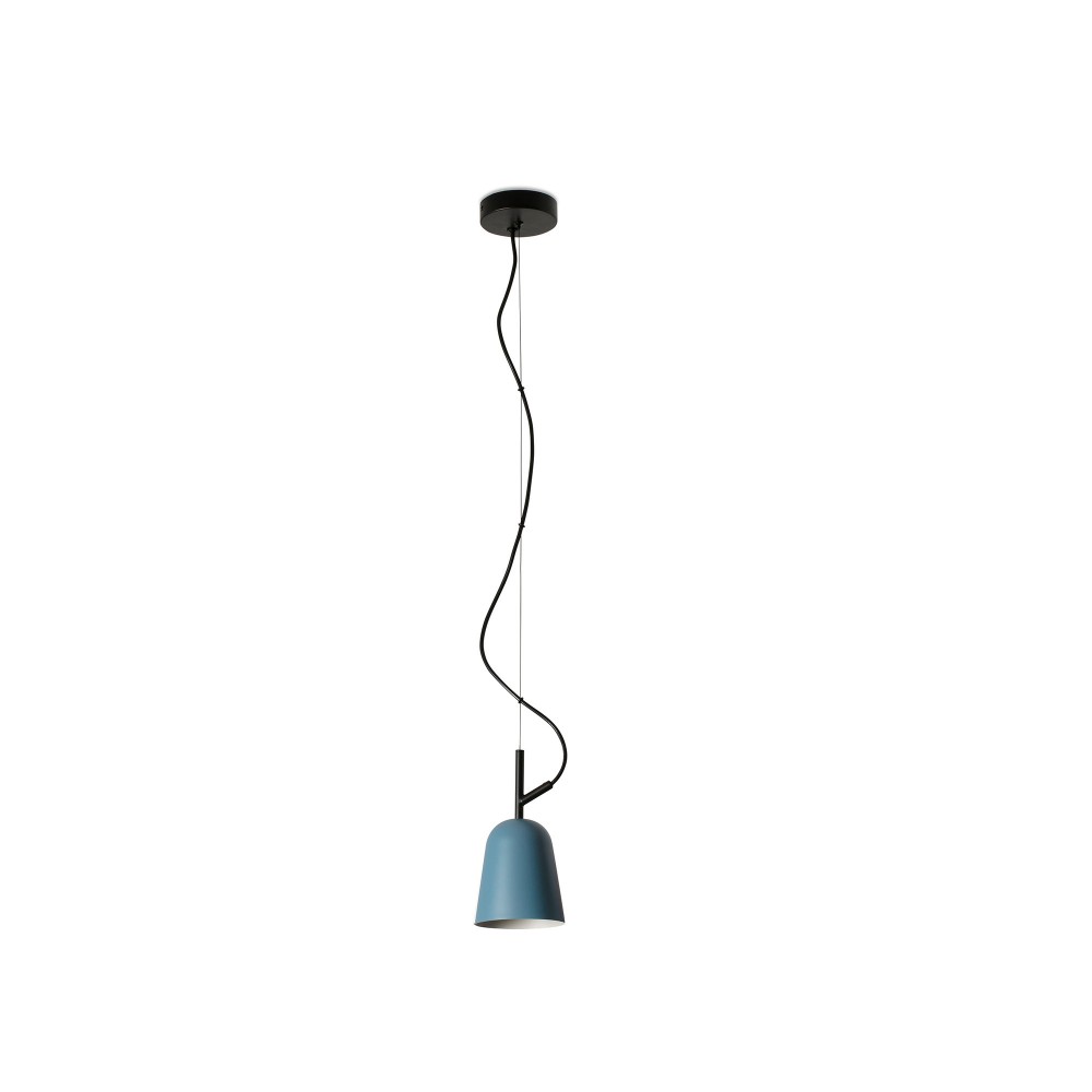 Faro Studio Colgante S Azul 1xe14